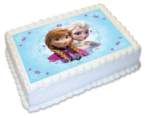 Frozen #4 Edible Icing Image - Click Image to Close
